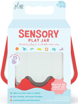 Glo Pals, Sensory Play Jar- Ladybug