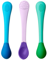 Nana's Manners STAGE 1 - Weaning spoons - three colour mixed pack