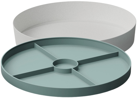 Jellystone, Tray Play 2 v 1 Senzorický podnos, Sage, zelená barva