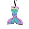 Jellystone, Sensory Chew Necklace – Mermaid Tail