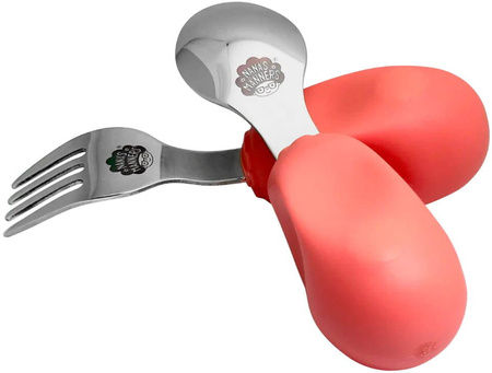 Nana's Manners ETAPA 2 Vidlička a lžíce PINK