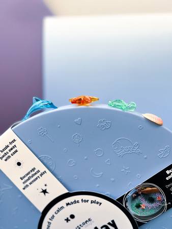 Jellystone, Zestaw sensoryczny Podwodny Świat, wkład do tacki sensorycznej Play Tray