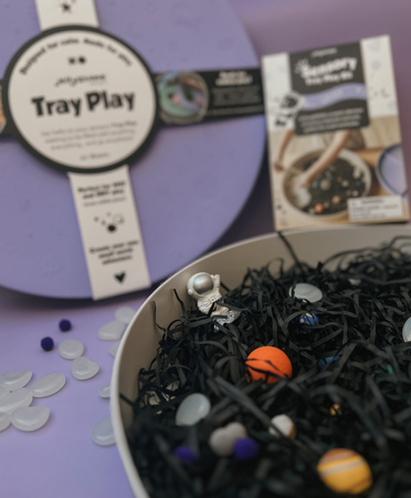 Jellystone, Zestaw sensoryczny Galaktyka, wkład do tacki sensorycznej Play Tray