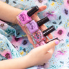 Oh Flossy, Sada 3 laků na nehty PARTY 3 x 12 ml, bio třpytky, rostlinná formule