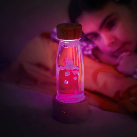 Petit Boum, Lampka sensoryczna LED Magic Light Base – podświetlenie do butelek sensorycznych, baza świetlna