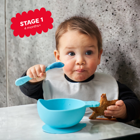 Nana's Manners ETAP 1 Zestaw 3 łyżeczek, kolor