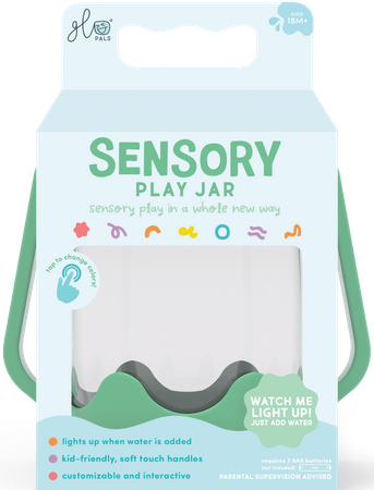Glo Pals, CASE Sensory Play Jar- Lucky Charm