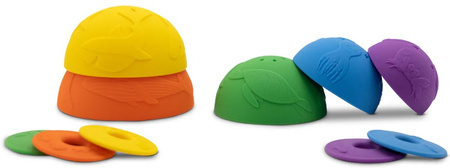 Jellystone, Ocean Stacking Cups RAINBOW