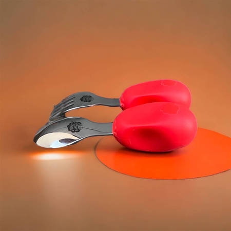 Nana's Manners 2 Widelec i łyżka ORANGE 1-3 lat