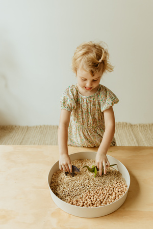 Jellystone, Tray Play 2 in 1 Sensory Tray Lilac