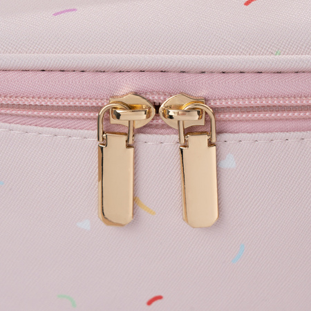 Oh Flossy, Kosmetyczka, kuferek na suwak z poręcznym uchytem