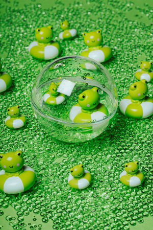 Petit Boum Happy Bubbles – kula sensoryczna Żaba