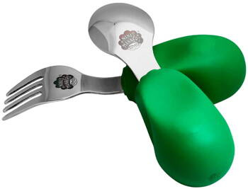 Nana's Manners ETAP 2 Vidlice a lžíce ZELENÁ