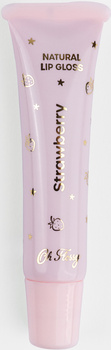 Oh Flossy, Přírodní hydratační rtěnka - STRAWBERRY - lesk na rty