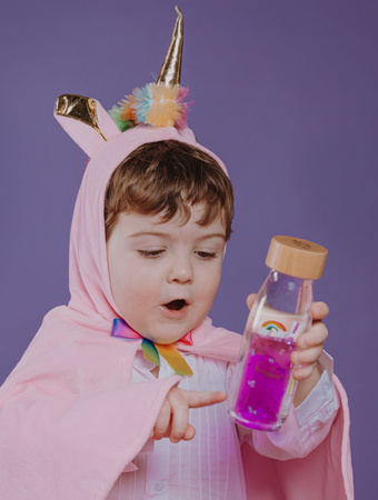 Petit Boum, Butelka sensoryczna, dwufazowa MOVE kraina jednorożca