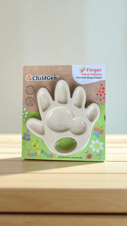 ChildGen, Paleta na malování prsty ve tvaru ruky