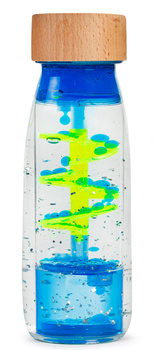 Petit Boum, sensory butelka, dvoufázová MOVE Spiral Blue