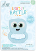 Glo Pals, rattle–teether glowing in the dark, motion-activated – Blair blue