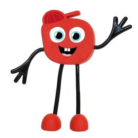 Glo Pals, Postać do kąpieli Sammy - zestaw z dwiema kostkami sensorycznymi świecącymi w wodzie