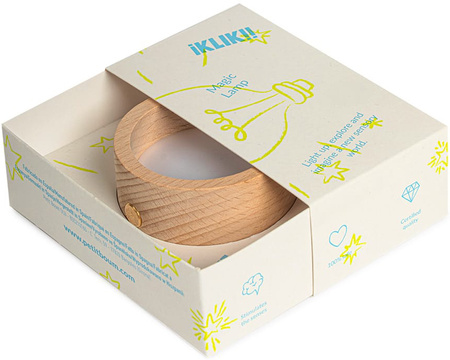 Petit Boum, Lampka sensoryczna LED Magic Light Base – podświetlenie do butelek sensorycznych, baza świetlna