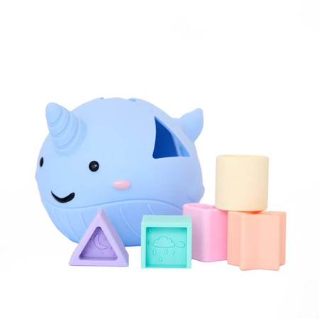 Jellystone, Mořský tvarový třídicí set, pastelová barva