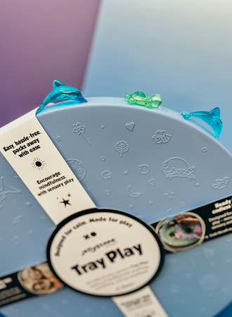 Jellystone, Zestaw sensoryczny Podwodny Świat, wkład do tacki sensorycznej Play Tray