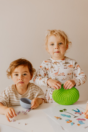 Jellystone, Sensoryczny dysk z figurkami A-Ku-Ku! Peekaboo, motyw Farma