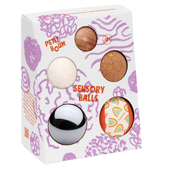 Petit Boum, Sada 5 sensorických míčků