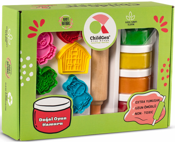 ChildGen Natural Playdough Premium Set - Farm