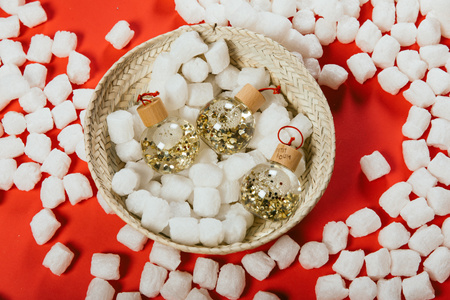 Petit Boum, Set of 3 Baubles, Holiday Collection