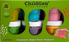 ChildGen Natural Playdough - Set of 6 colors GLITTER