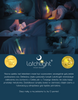 LatchLight – Innovative night lamp that does not disrupt sleep phases, portable, with a clip and directional light.