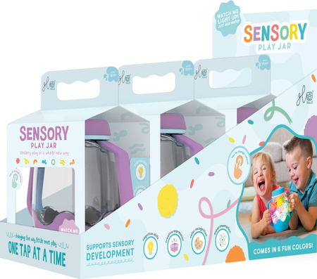 Glo Pals, CASE Sensory Play Jar- Stardust