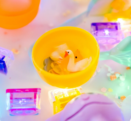 Glo Pals - FARMA Fun Fillers Wkład, figurki, brokaty do słoików, zabaw sensorycznych