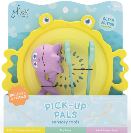 Glo Pals, CASE Zestaw zabawek Glo Pals 5w1 rozwijających motorykę małą