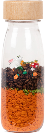 Petit Boum Sensory Bottle - BUNNY