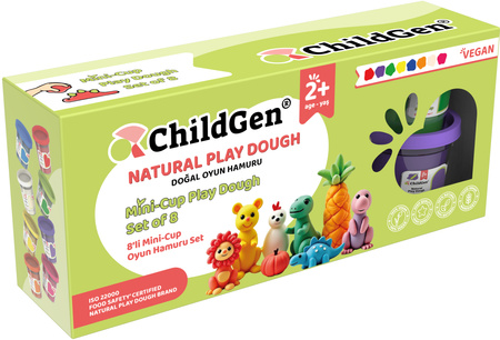 PLAY DOUGH MINI CUP 8 PCS
