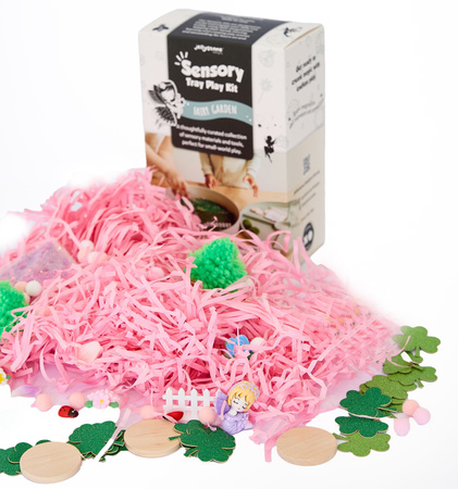 Jellystone, Zestaw sensoryczny Zaczarowany Ogród, wkład do tacki sensorycznej Play Tray