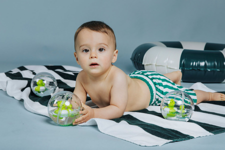 Petit Boum Happy Bubbles – kula sensoryczna Żaba