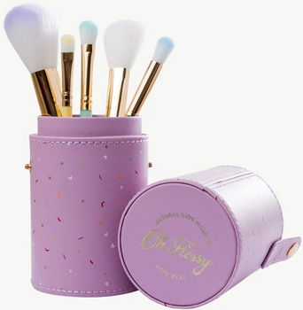 Oh Flossy 5-Piece Rainbow Brush Set