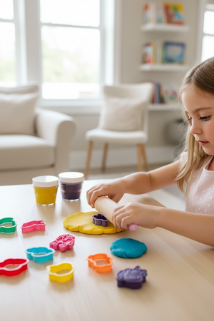 ChildGen, Kreativní sada JEDNOROŽEC, 100% přírodní modelína a příslušenství