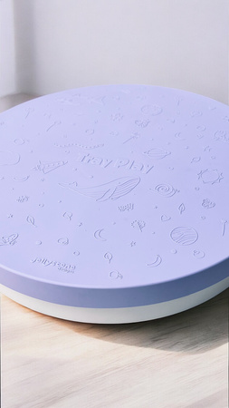 Jellystone, Tacka sensoryczna Play Tray 2w1Lilac, kolor fioletowy