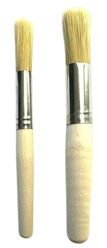 NATURAL WOODEN BRUSH 2-Pack