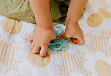 Jellystone, Sensoryczne piłki 2w1 Blue & Mint