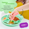 Nana's Manners GREEN Silikonová talíř s přísavkou