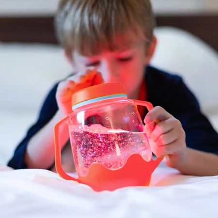 Glo Pals, CASE Sensory Play Jar- Ladybug