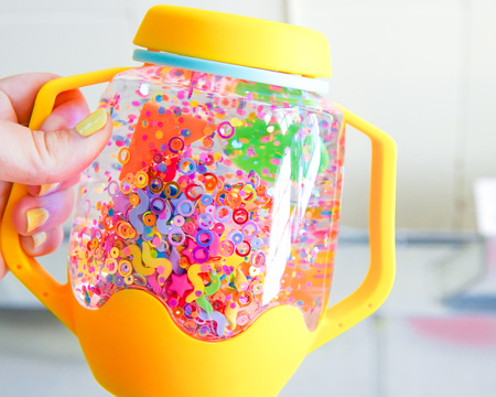 Glo Pals, CASE Magical Sensory Jar Add-Ins, SHAPES