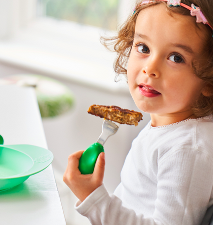 Nana's Manners ETAP 2 Widelec i łyżka GREEN