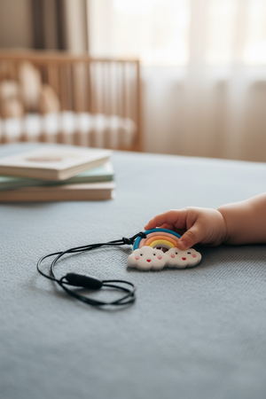 Jellystone, Senzorický kousací náhrdelník – Mráček