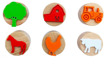 ChildGen Wooden Stamps- FARM